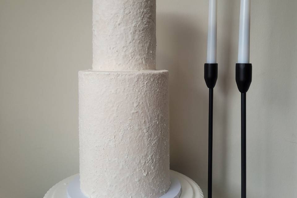 Textured 2 tier