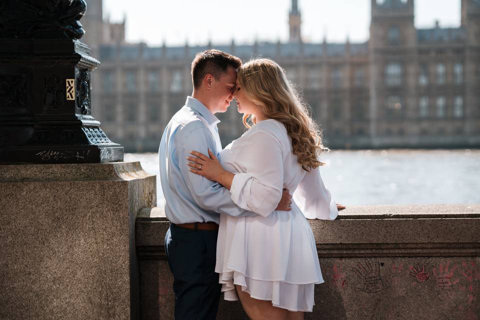 Westminster engagement photo 1