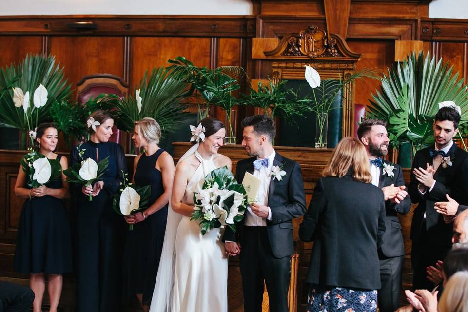 Islington Town Hall wedding