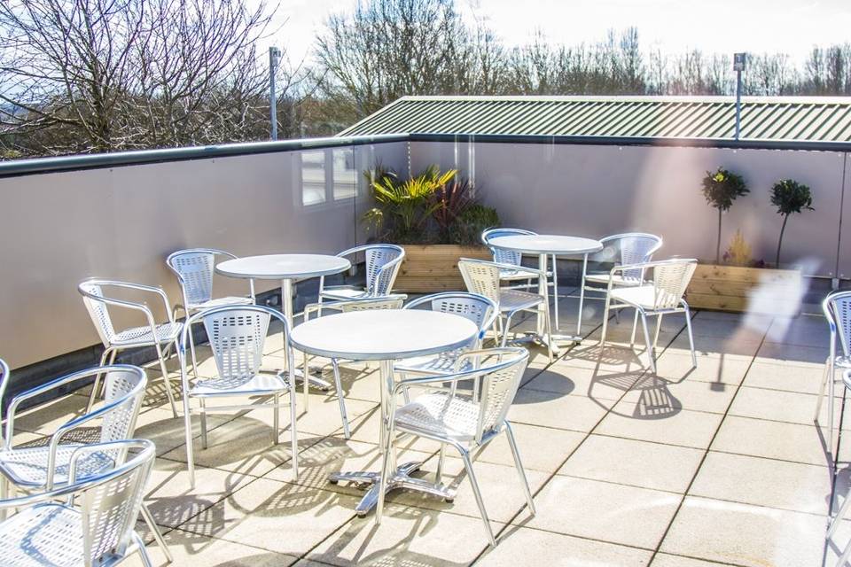 Function room patio