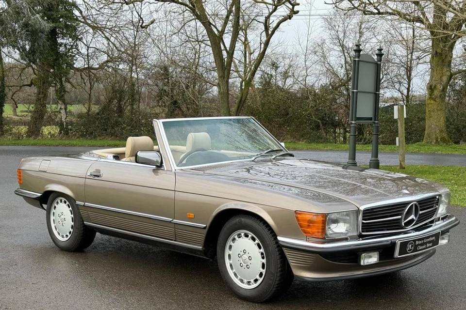 Classic Mercedes for hire
