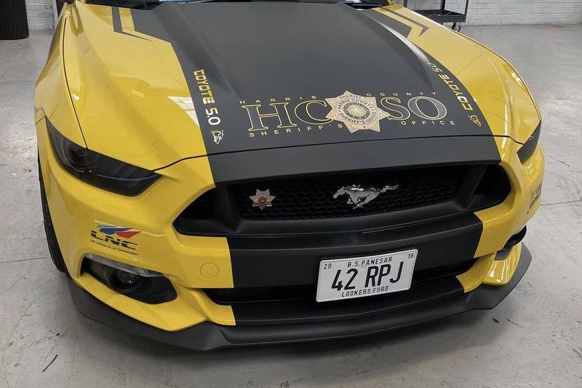 Mustang Police Car !!