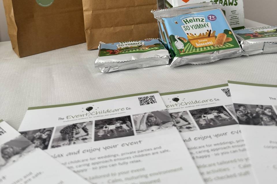 Children's activity packs