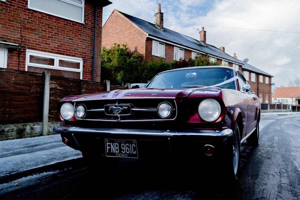 Vintage Mustang Ruby for Hire