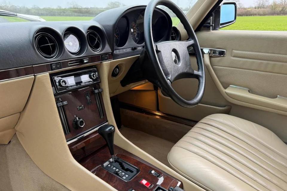 Classic Mercedes for hire
