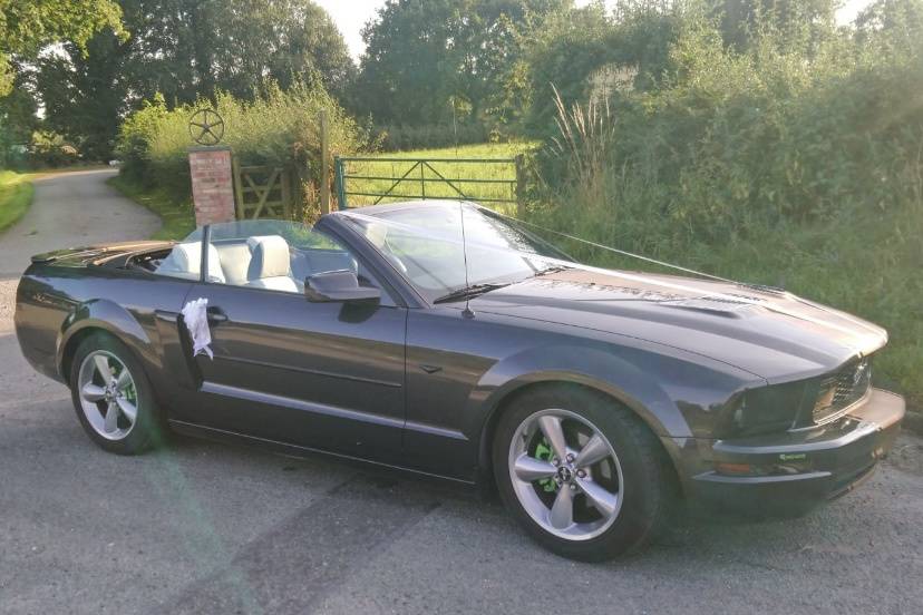 Convertible Mustang for Hire