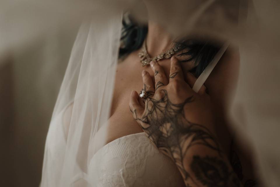 Wedding Boudoir — Bridal Veil