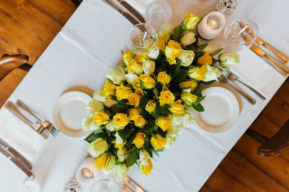 Example Wedding table