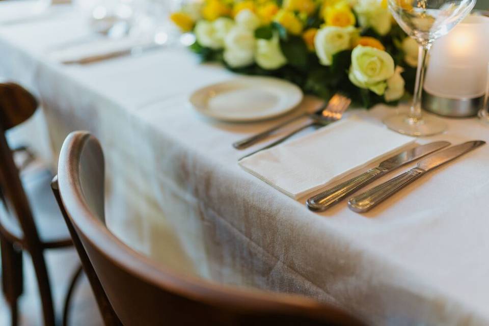 Example Wedding table