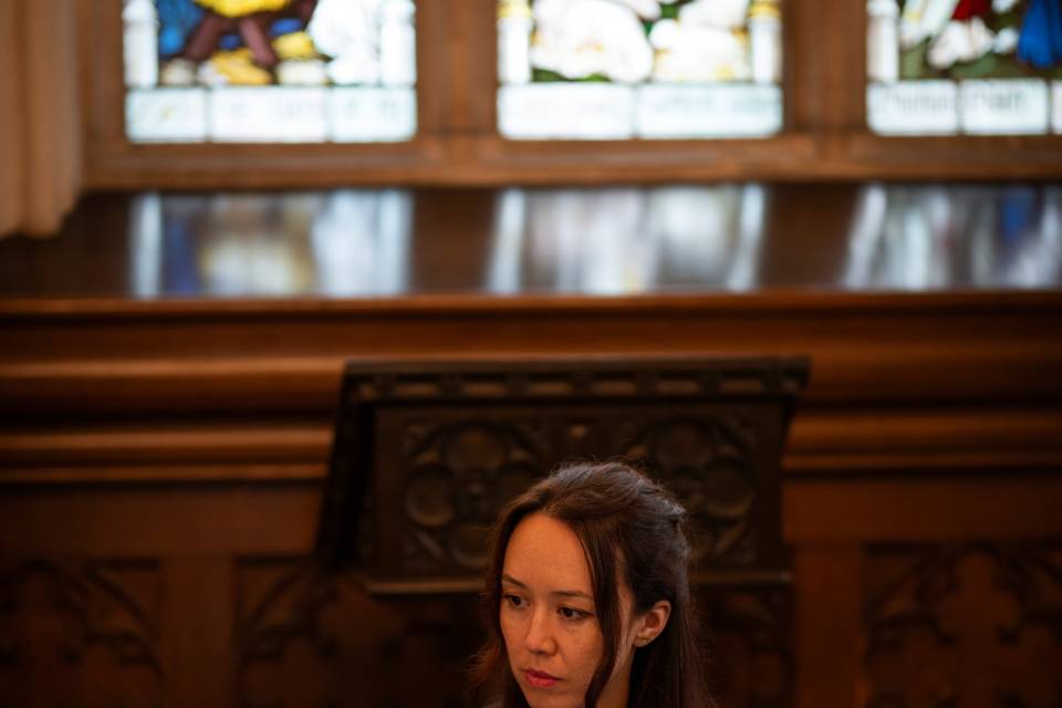 Chapel at Cluny Castle Wedding