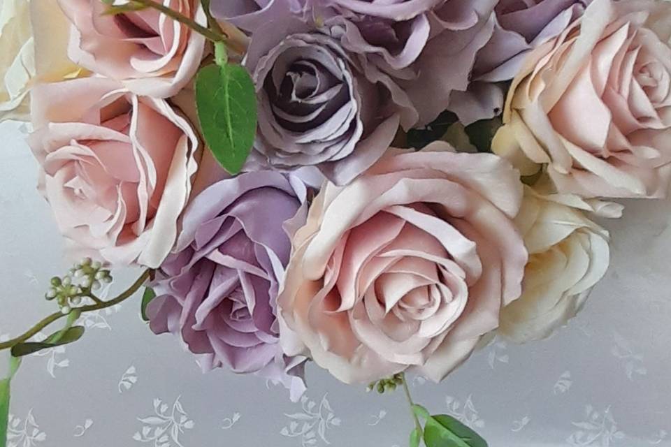 Pastel Rose Bouquet