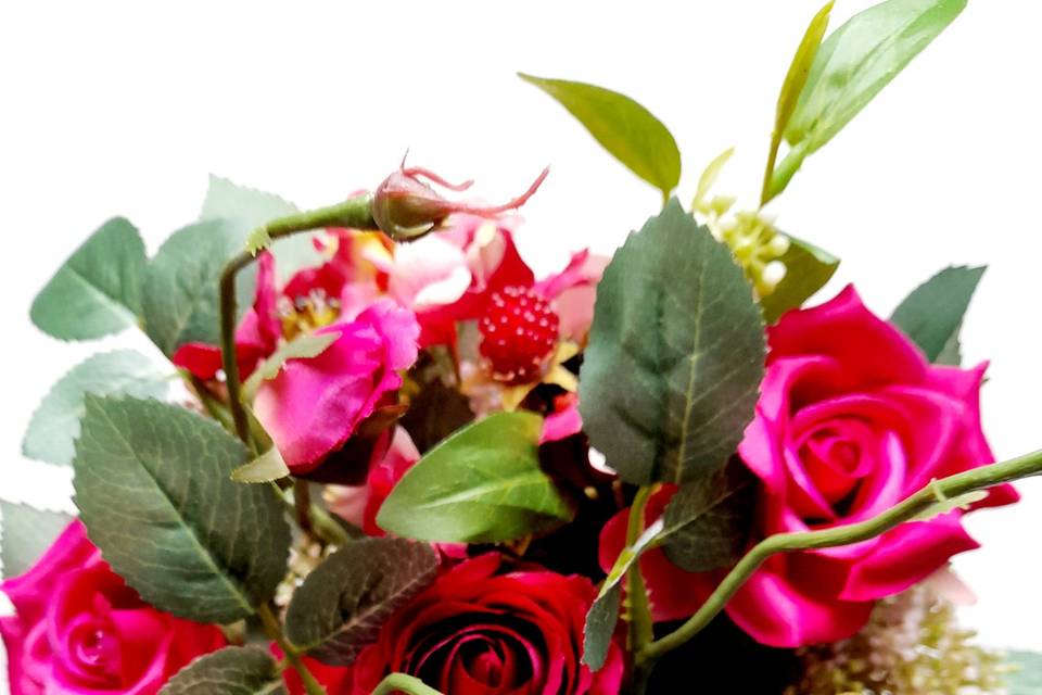 Raspberry Crush Bridal Bouquet