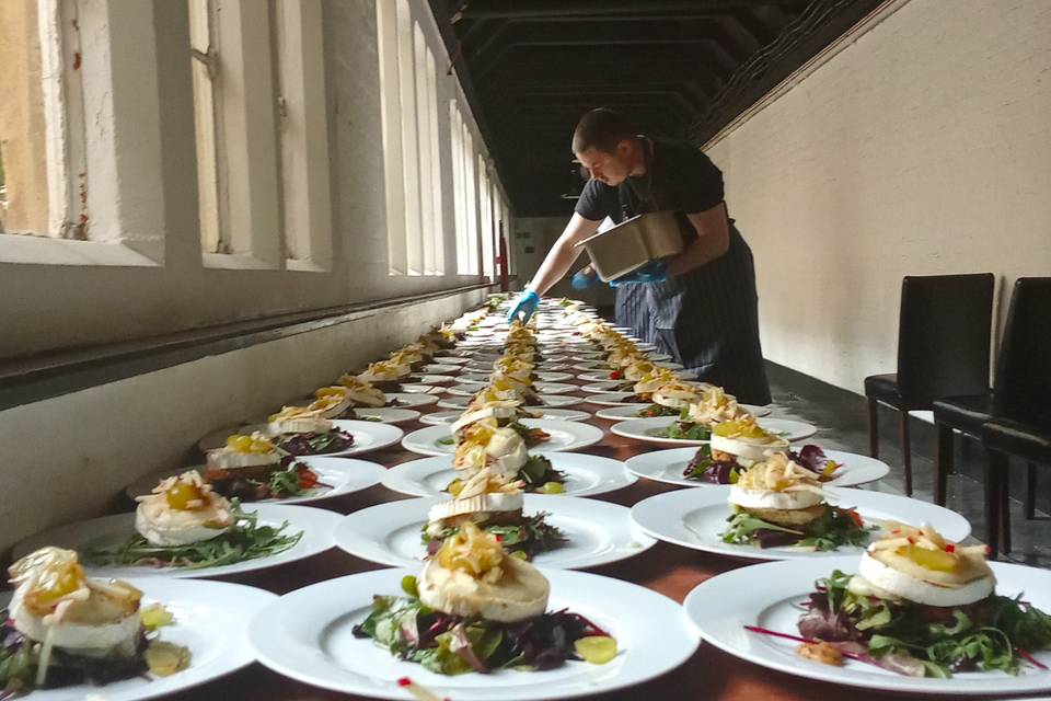 Chef plating starterrs