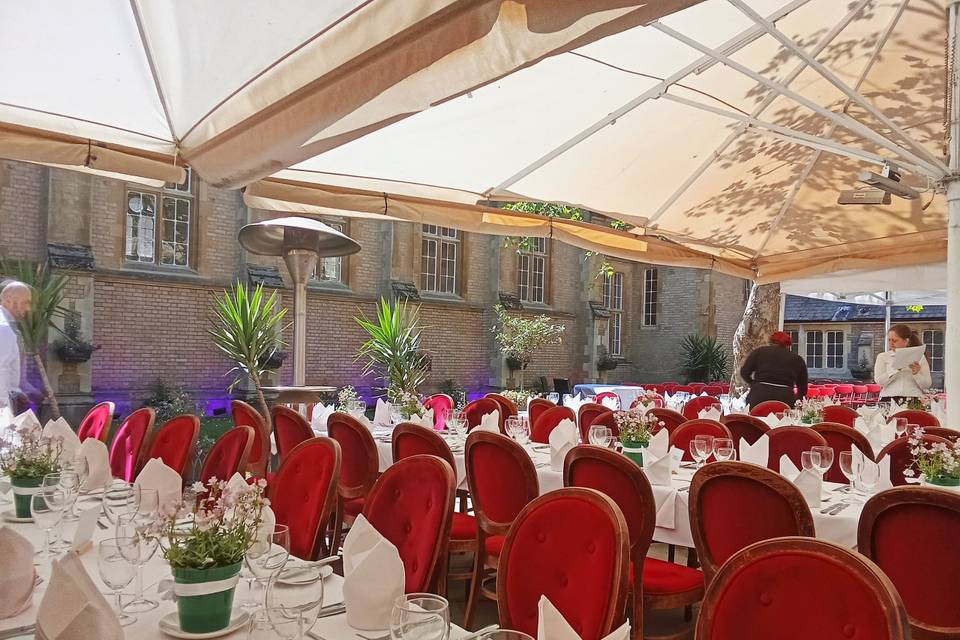 Reception Setup