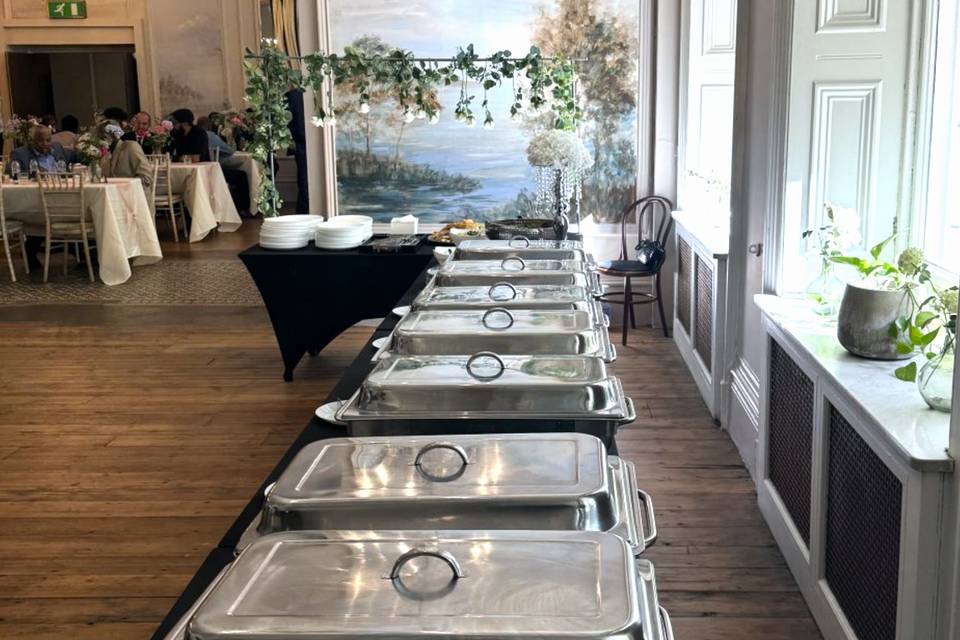 Wedding Hot-Buffet Setup 2