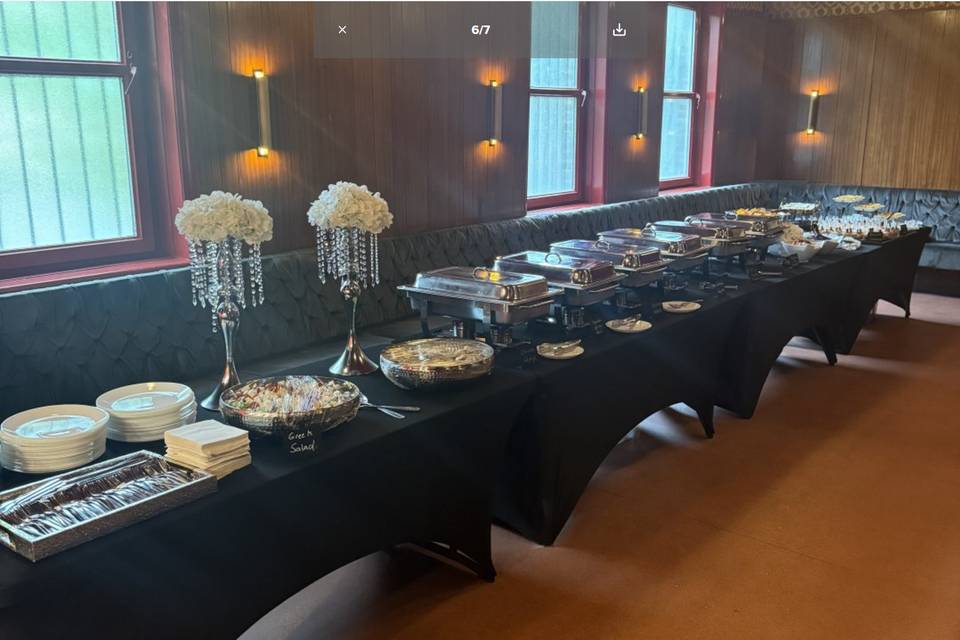 Wedding Hot-Buffet Setup 3