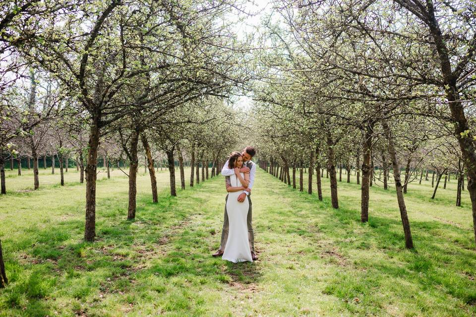 Apple Orchard Couples Photos