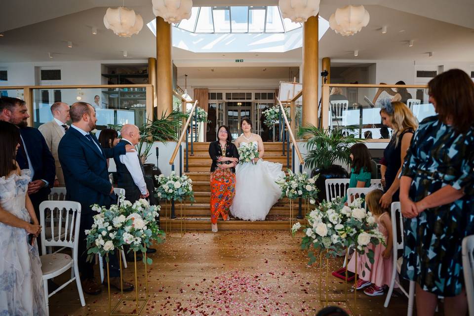 Walking Down The Aisle