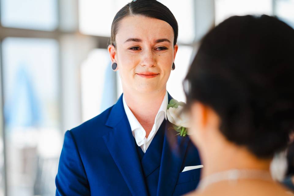 Emotional Wedding Entrance