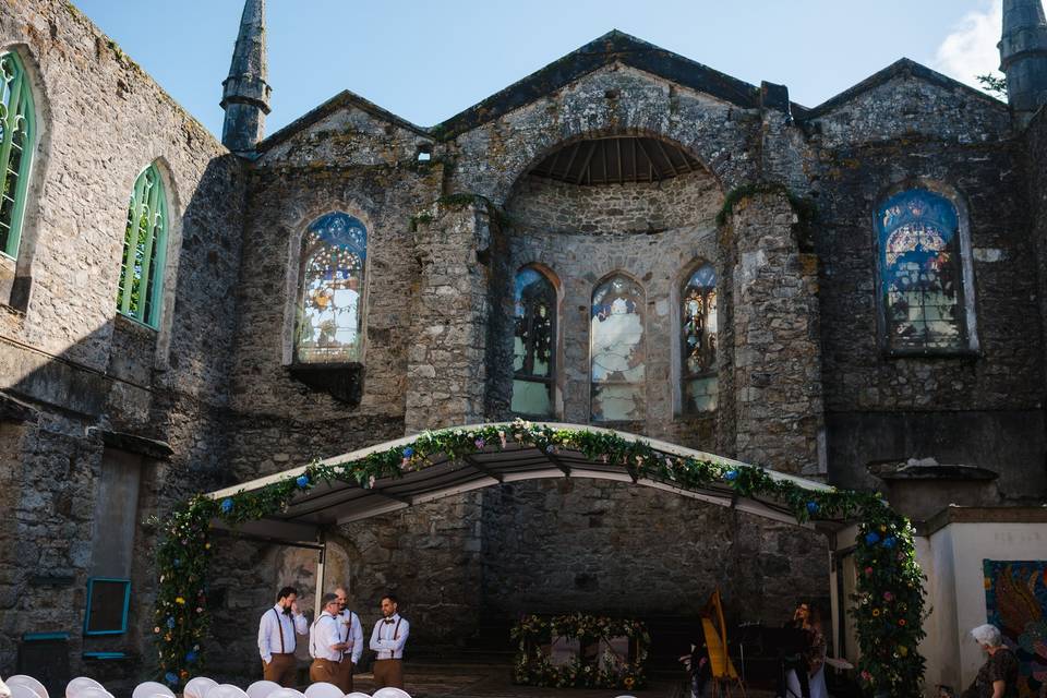 Stunning Open Air Church