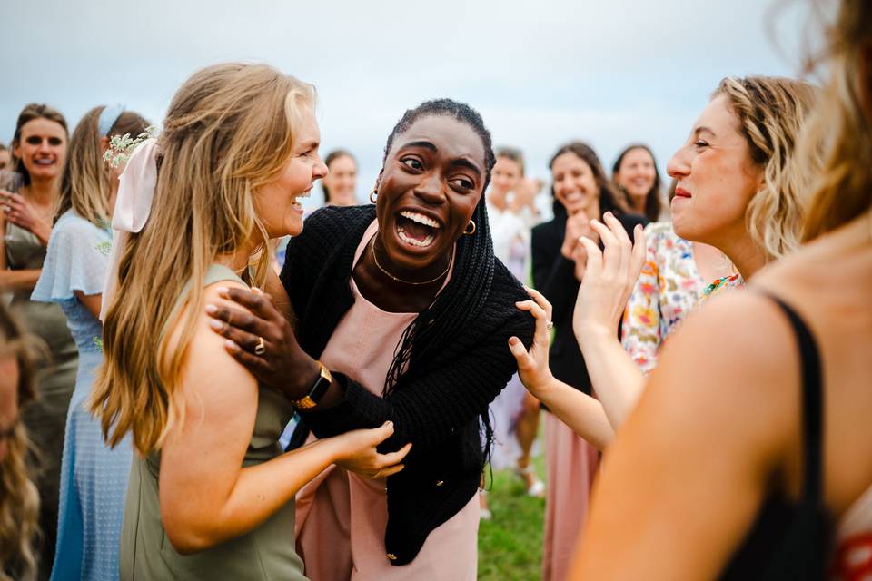 Catching The Bouquet