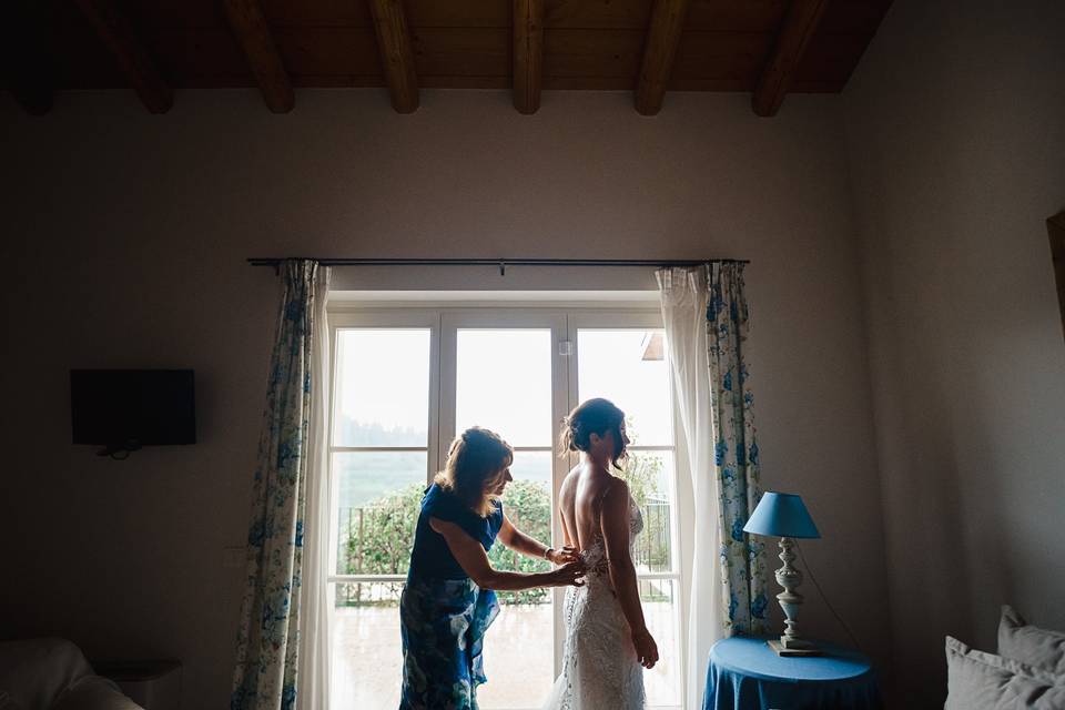Back Of The Wedding Dress