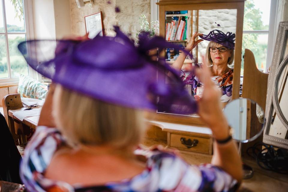Making Sure Your Hat Is On