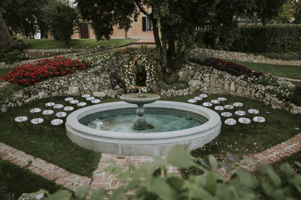 Main fountain ceremony