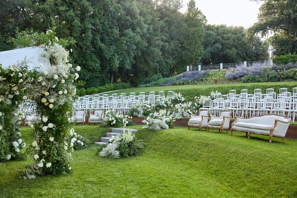 Amphitheater ceremony