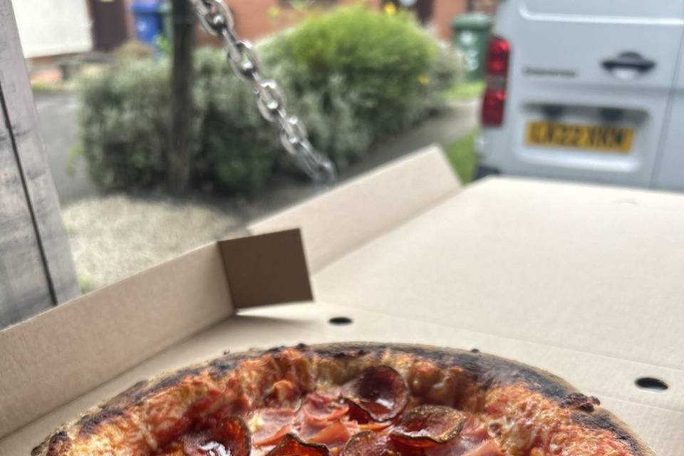 Pepperoni pizza