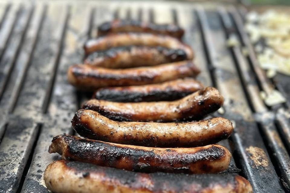 Pork sausages