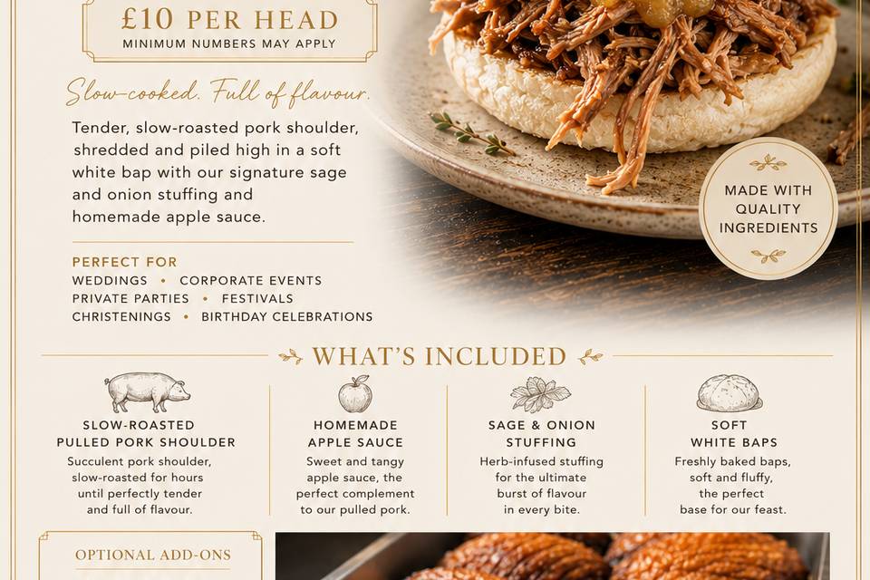 Pork Bap Package