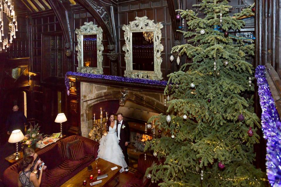 Mitton Hall Winter Wedding