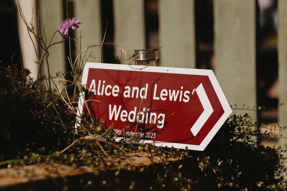 Alice and Lewis Wedding