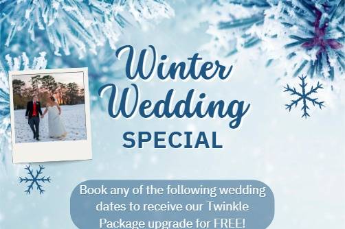 WINTER WEDDING OFFER