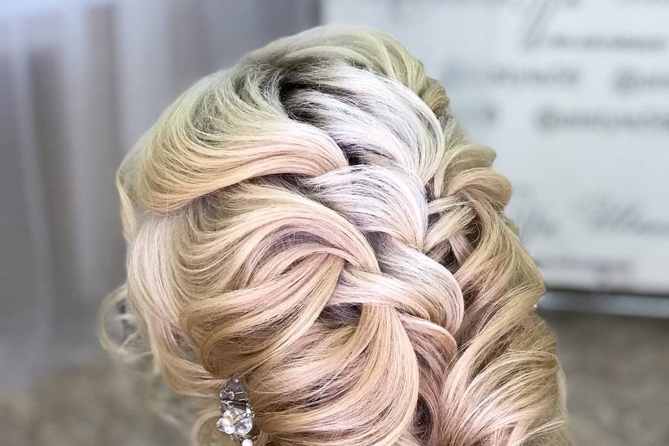 Bridal hair