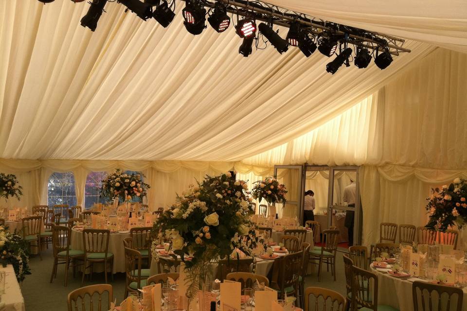 Cheshire marquee