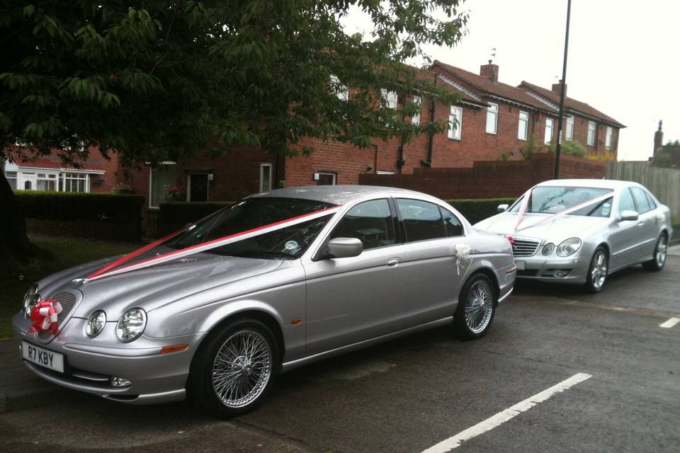 Wedding with rickerby cars
