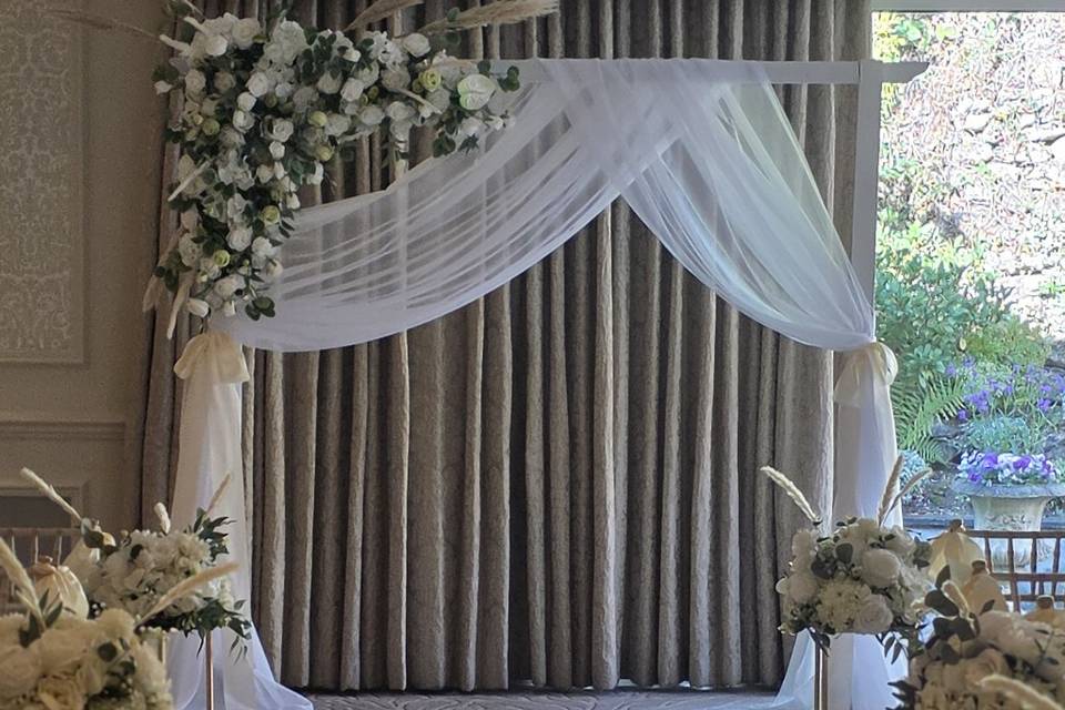 Arch and aisle