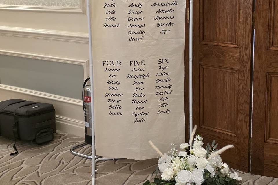 Sign linen