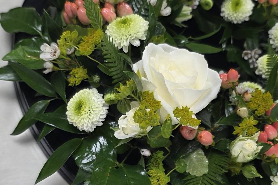 Floral wreath