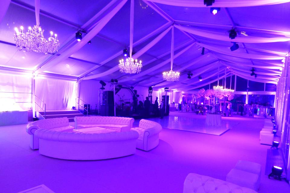 Bar, Lounge and Dance floor