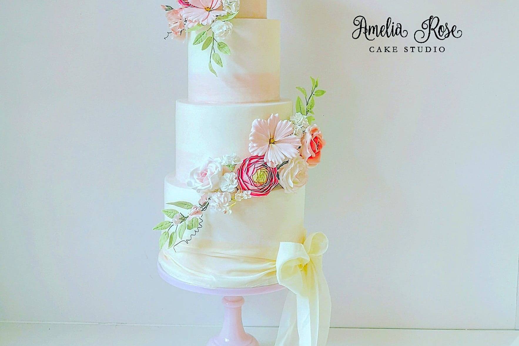 Amelia Rose Cake Studio in Northamptonshire - Wedding Cakes | hitched.co.uk