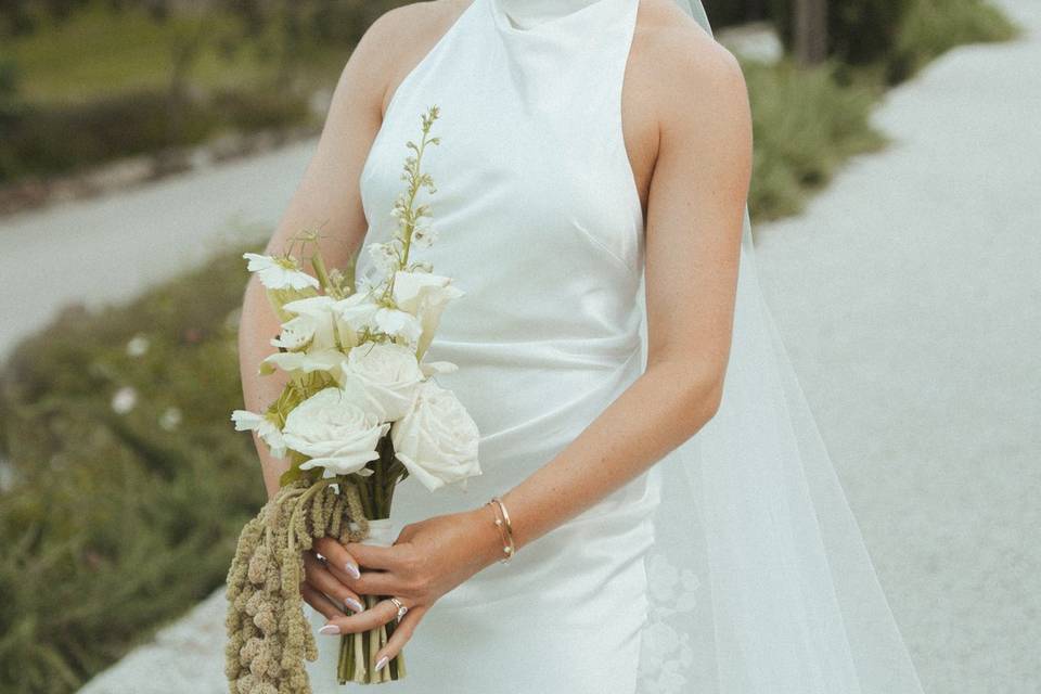 Bride Emily in Italy
