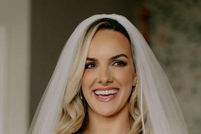 Charlotte on her wedding day