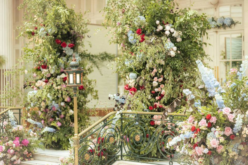 Amaranté: Floral arch