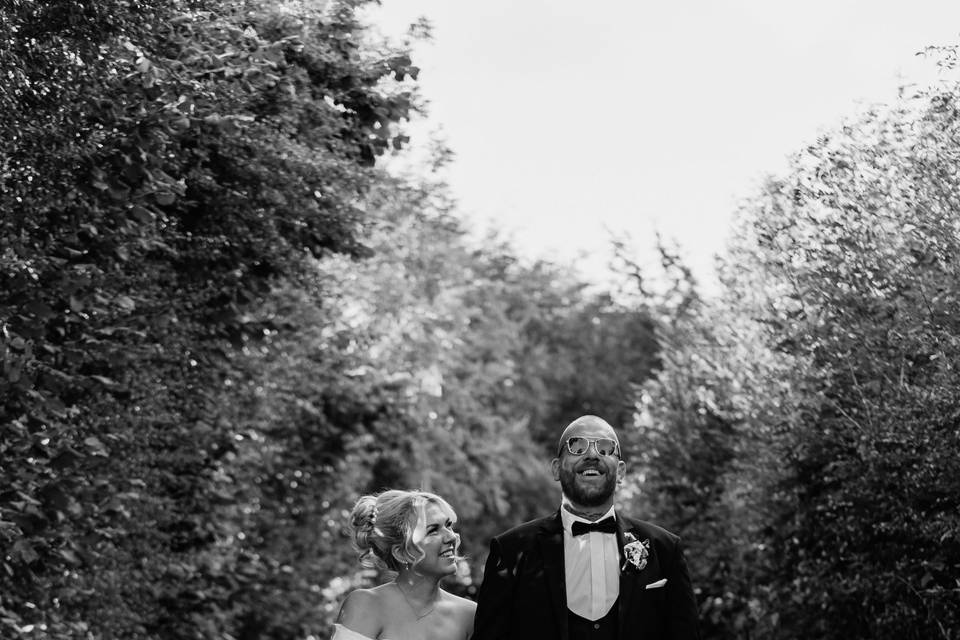 Summer tipi wedding