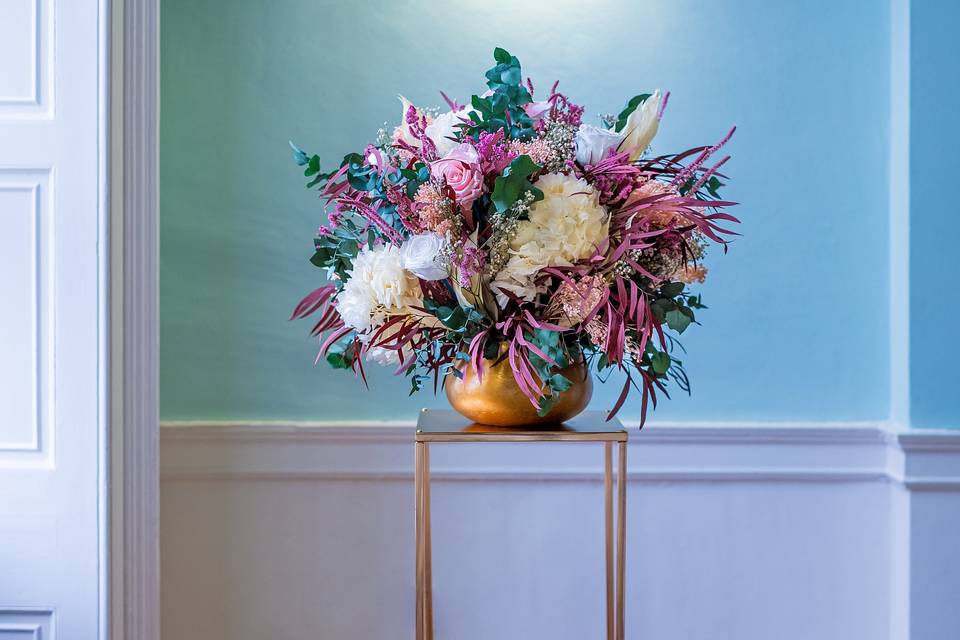 Amaranté: Wedding Centrepiece