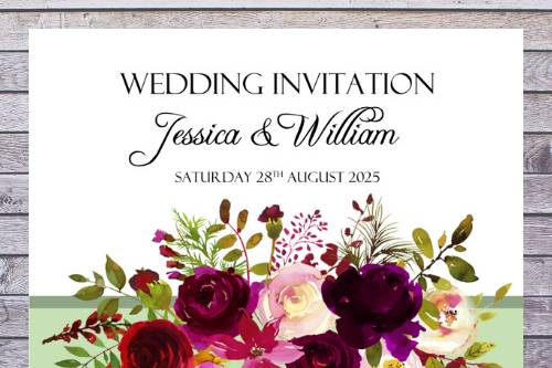 RUSTIC WEDDING INVITATIONS