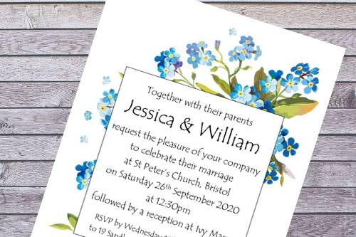 RUSTIC WEDDING INVITATIONS